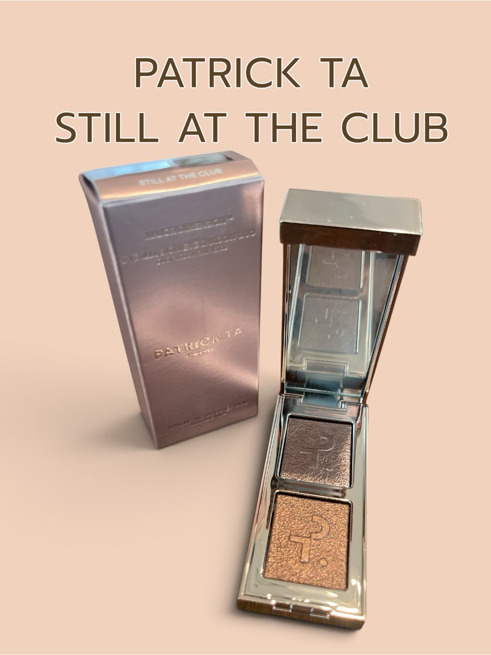 Patrick Ta  Still At The Club Major Dimension Eyeshadow Duo